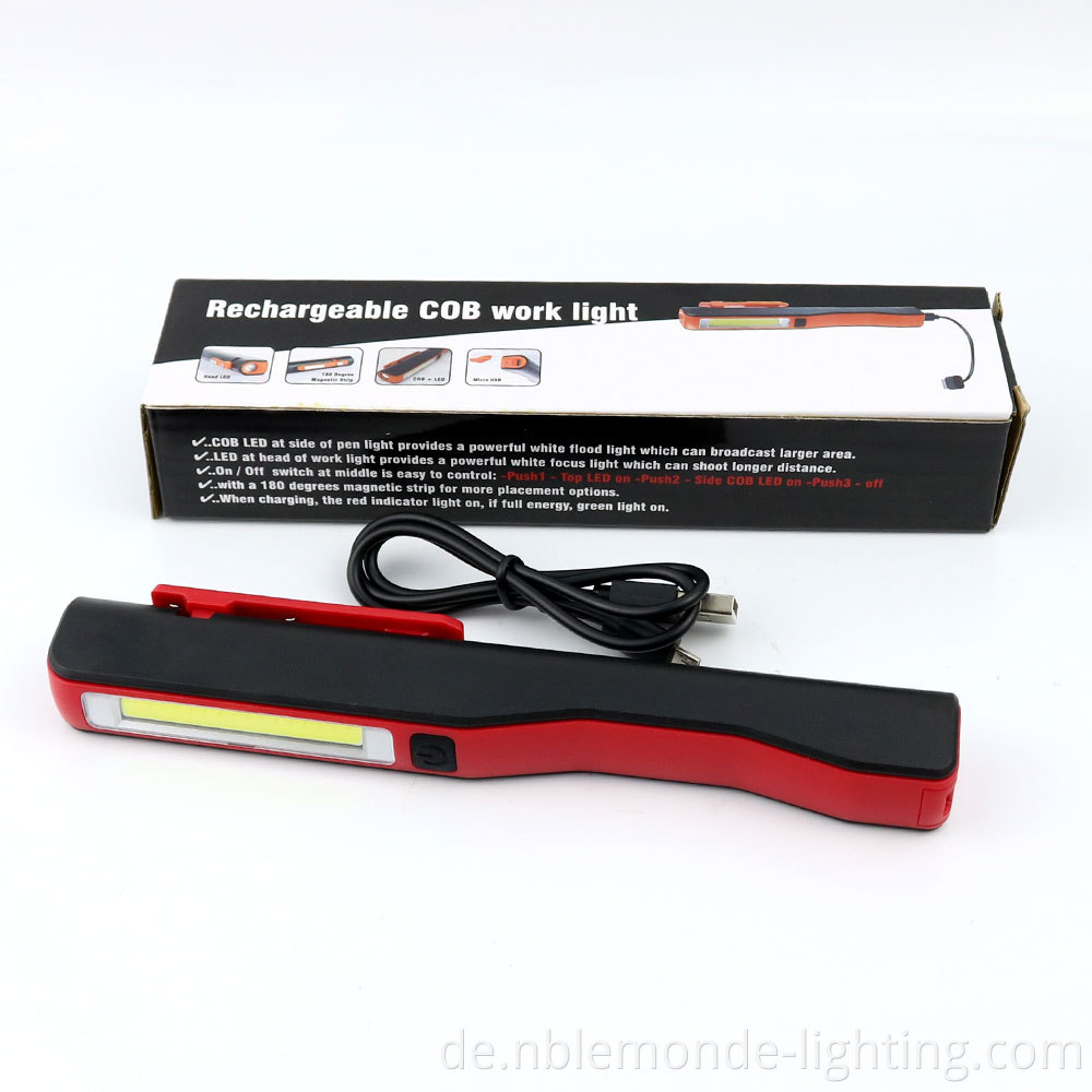 portable work light rechargeable